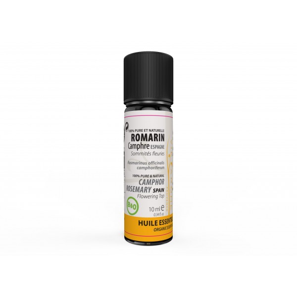 Huile essentielle ROMARIN A CAMPHRE* Bio